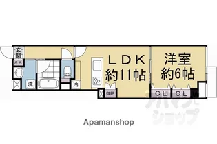 CASA RYOKO2【102号室】の間取り