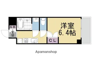 グランデコート薬大North【3階】の間取り