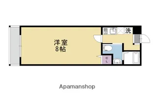 パレ五条清水【2階】の間取り