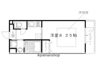 グリーンヒル小山【304号室】の間取り