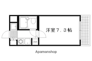 京都府京都市上京区桐木町【マンション】の間取り