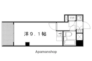 京都府京都市上京区三町目【マンション】の間取り