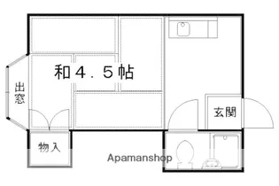 サンファーストビル【3-C号室】の間取り
