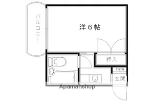第11長栄シャトー泉【101号室】の間取り