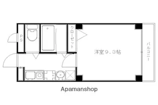ホーユウコンフォルト西陣【216号室】の間取り
