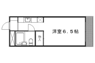 ロイヤルパレス河合【203号室】の間取り