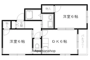 社ハイム【102号室】の間取り