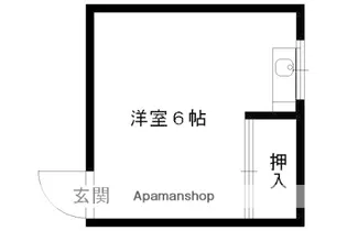 Kハウス【302号室】の間取り