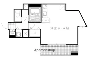 スワンズ京都西陣【3階】の間取り