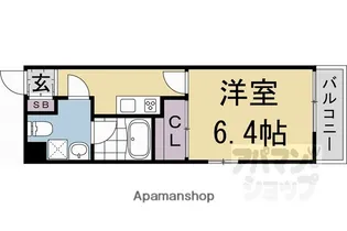 TD北白川【301号室】の間取り