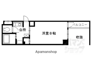 AREA DEUX【102号室】の間取り