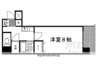 アクティ堀川【801号室】の間取り