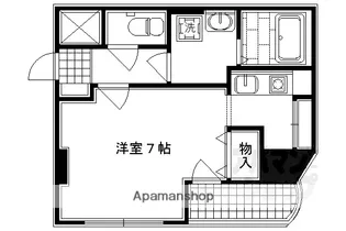 SWISS京都堀川WEST【703号室】の間取り