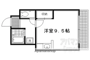 カーサセブン【305号室】の間取り