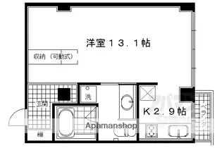 レノバエイシュウ【402号室】の間取り