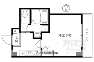1Kの間取り画像