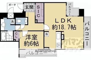 ネクステージ【1302号室】の間取り