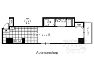 リンツ御池【805号室】の間取り
