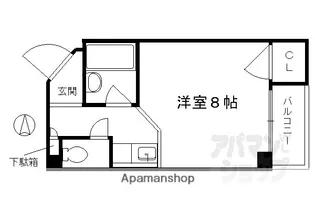サンウェルス【403号室】の間取り