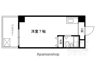 ヨシカワビル【401号室】の間取り