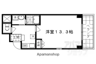 WITH京SEASONS【601号室】の間取り