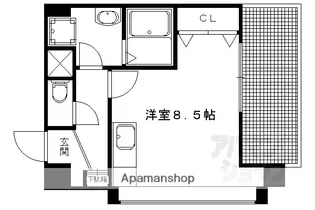 東山祇園ビル【406号室】の間取り