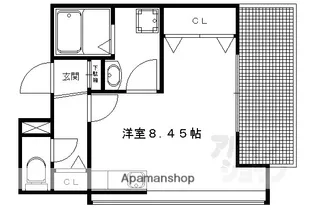 東山祇園ビル【503号室】の間取り