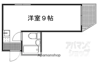 新町シャルム春奈【208号室】の間取り
