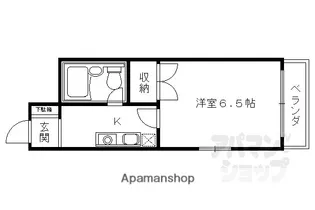 メゾン伊藤【203号室】の間取り