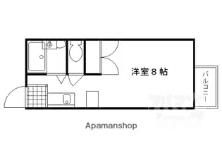 グレースハイツ【1-A号室】の間取り