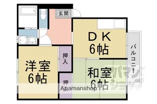 エステートピア松英I【103号室】の間取り