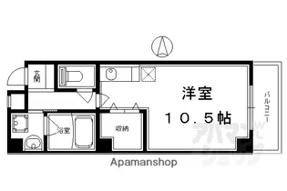 CALDO PINO【403号室】の間取り