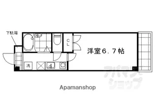 カーサブリーゼ【302号室】の間取り