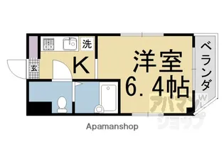 ブリエ御所西【3階】の間取り