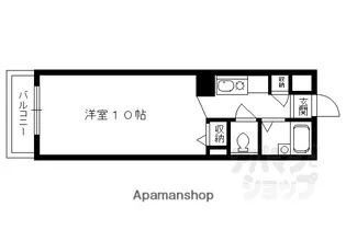 ベルフラワー【505号室】の間取り