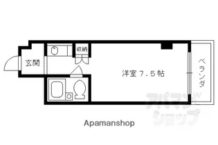 メゾン・ル・レヴェ【207号室】の間取り