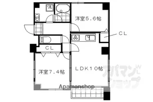 メイプルチハナ【301号室】の間取り
