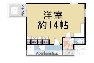 ヴィラ藤【101号室】の間取り