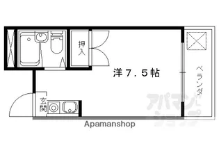 フローレンス2【3階】の間取り
