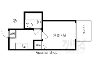 エザーンスあおい【305号室】の間取り