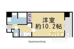SEEDIN京都堀川【101号室】の間取り