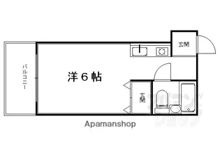 レジデンス西陣21【103号室】の間取り