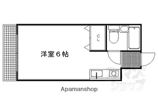 レジデンス西陣21【205号室】の間取り
