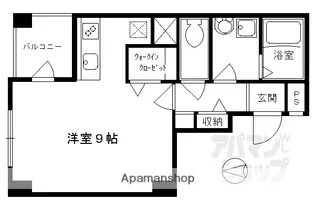 ARK洛央【301号室】の間取り