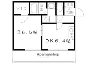 京都府京都市下京区西七条掛越町【マンション】の間取り