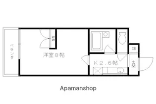 ボー・セジュール東山【202号室】の間取り