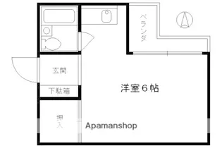 ロイヤルパレス【3階】の間取り