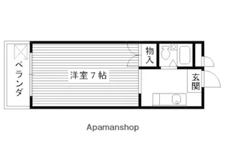 プチメゾン平嶋【2階】の間取り