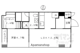 DO DO HOUSE【302号室】の間取り