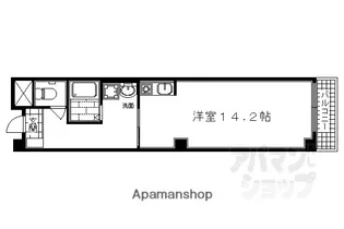 エクセタコート【301号室】の間取り